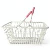 Gsycle Pink Iron Storage Basket Round Modern Design-8