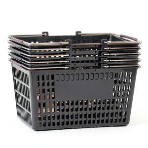 Retail Shopping Basket Only Garment Racks Compact Metal 11.5in-0