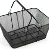 Shopping Basket DEIGEHJRE Rectangular Metal Set 12 pcs Galvanized-2