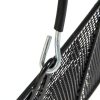 Store Supply Warehouse Black Mesh Basket Kit with Stand 17x12x7-3