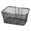 Store Supply Warehouse Black Mesh Basket Kit with Stand 17x12x7-5