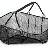 Mophorn 12PCS Shopping Baskets with Handles, Black Metal Shopping Basket, Portable Wire Shopping Basket, Black Wire Mesh shopping Basket Set for Stores Shopping-2