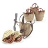 African Shopping Basket Africa Heartwood Project Leather Handle-2