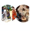 African Shopping Basket Africa Heartwood Project Leather Handle-6