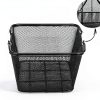 Mophorn 12PCS Shopping Baskets with Handles, Black Metal Shopping Basket, Portable Wire Shopping Basket, Black Wire Mesh shopping Basket Set for Stores Shopping-1